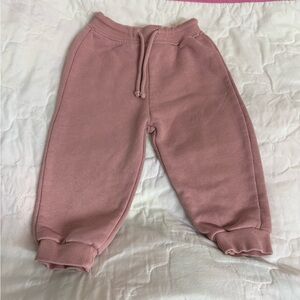 Zara Dusty Pink Kids Sweatpants